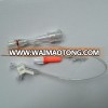 Inflation device balloon catheter