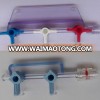 Inflation device balloon catheter